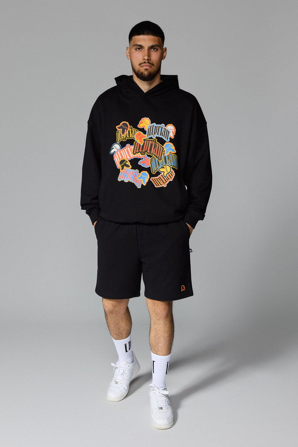 SS26 Helmet Shorts - Black