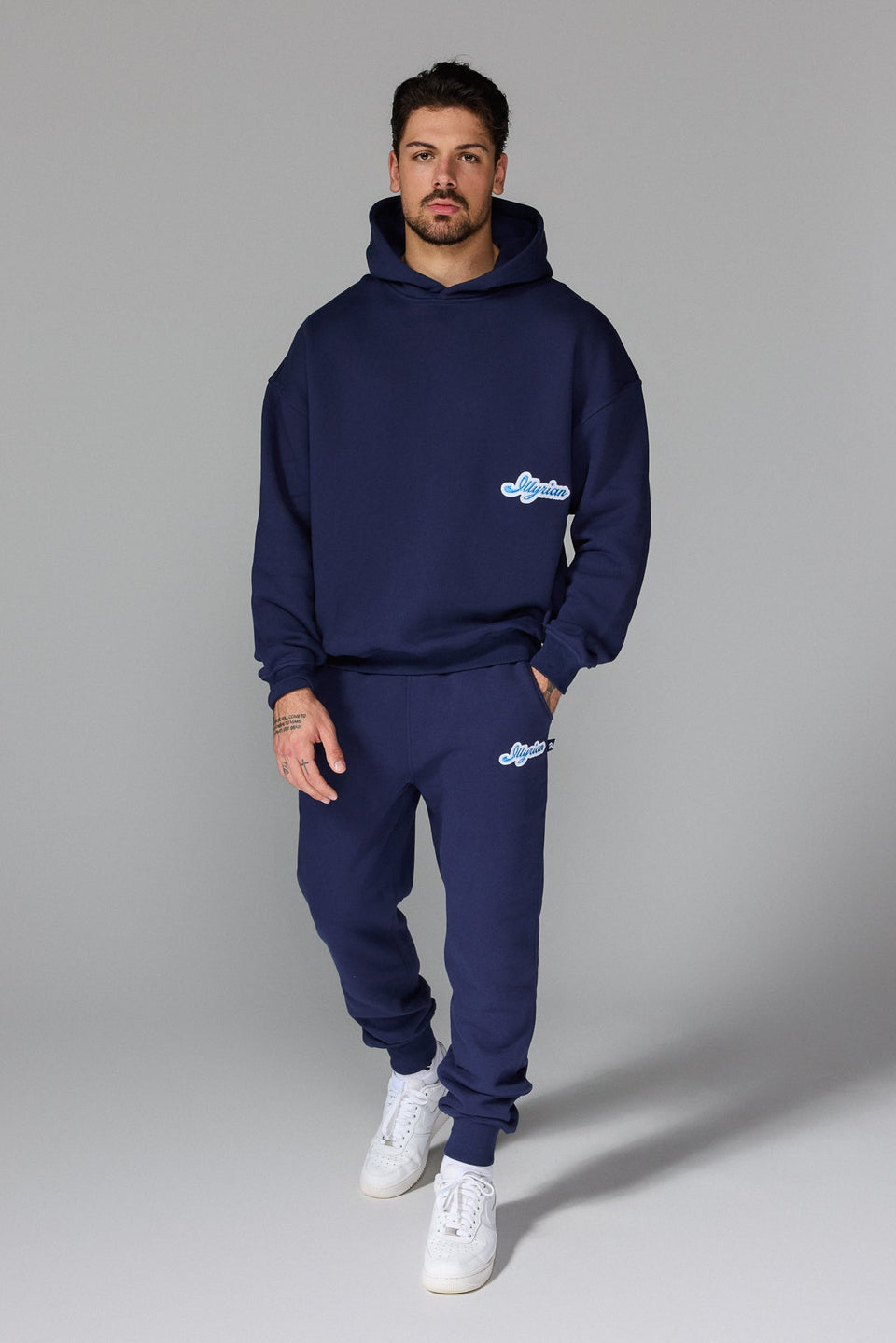 Illyrian W25 Hoodie - Navy Blue
