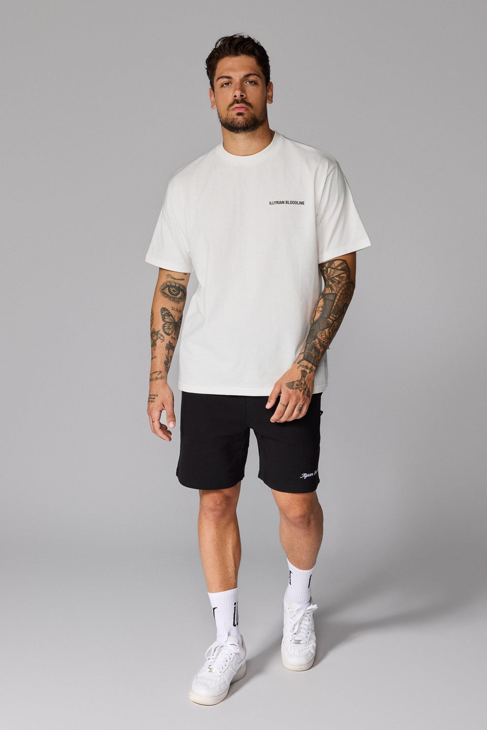 Illyrian S26 Road Sign T-shirt - White