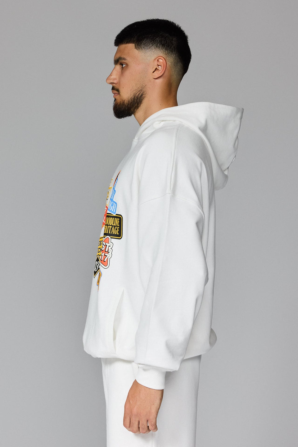 Illyrian Forever Hoodie - White