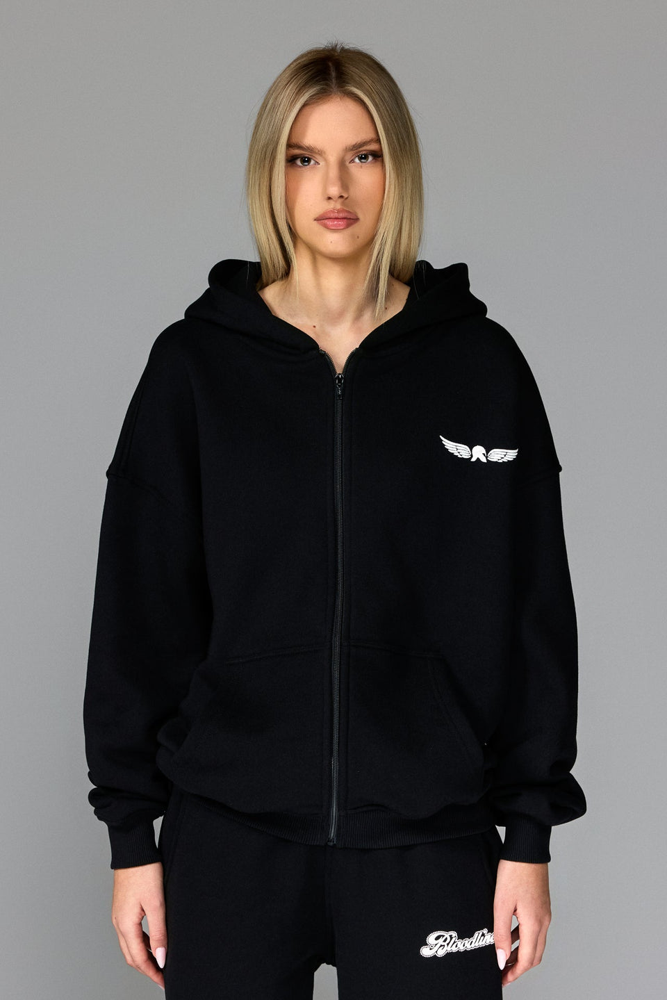 Real Bloodline Zipped Hoodie