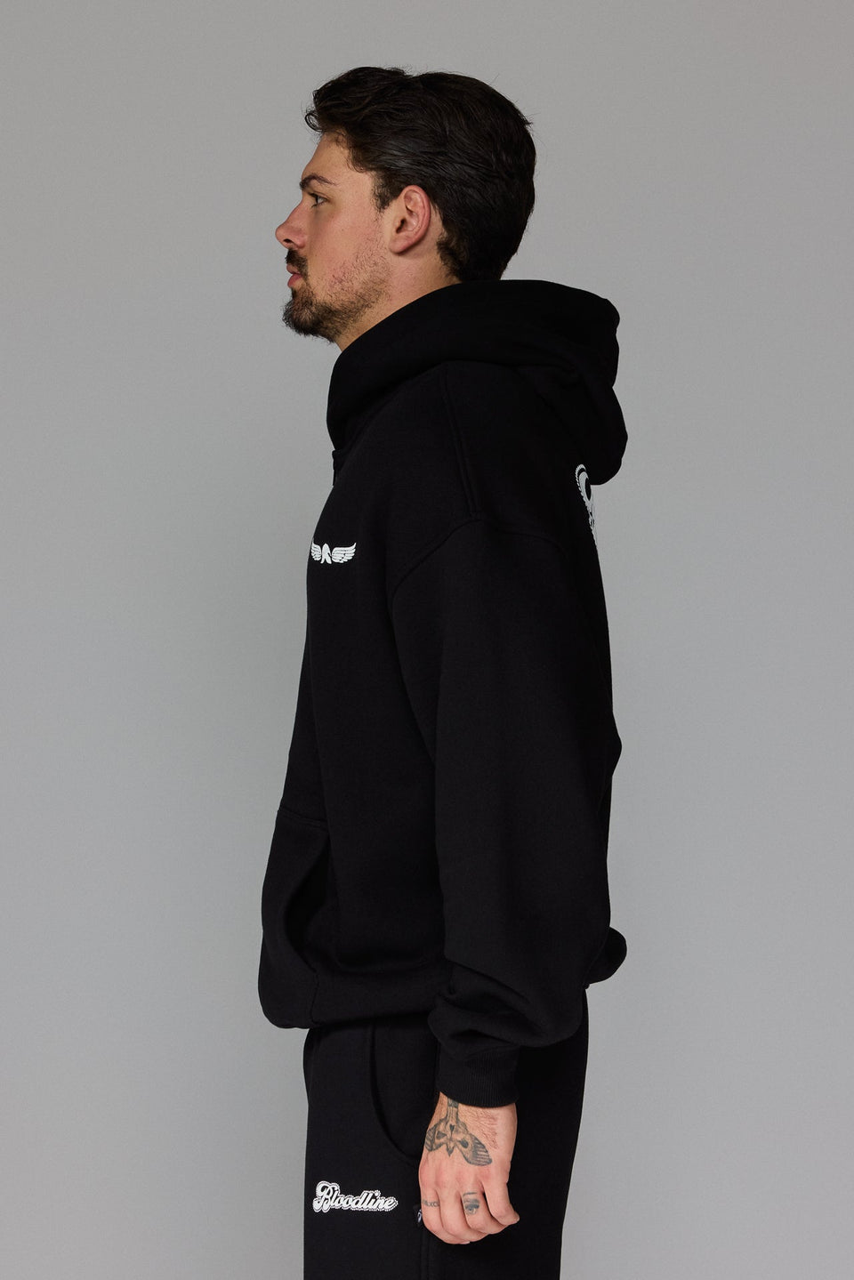Real Bloodline Zipped Hoodie