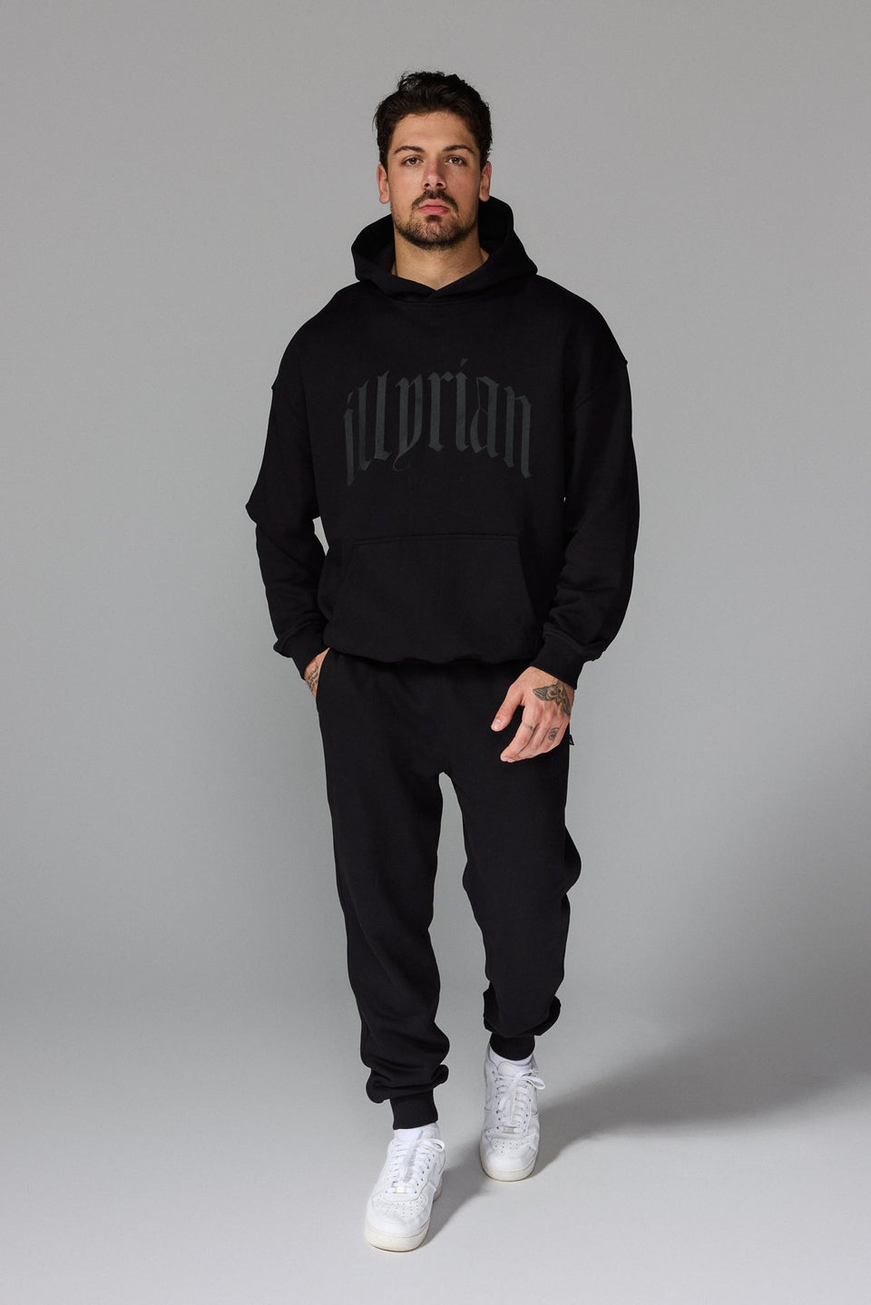 Illyrian Signature Hoodie - Black