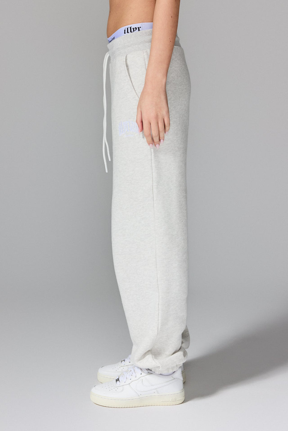 Women's Classical Joggers - Grey Melange