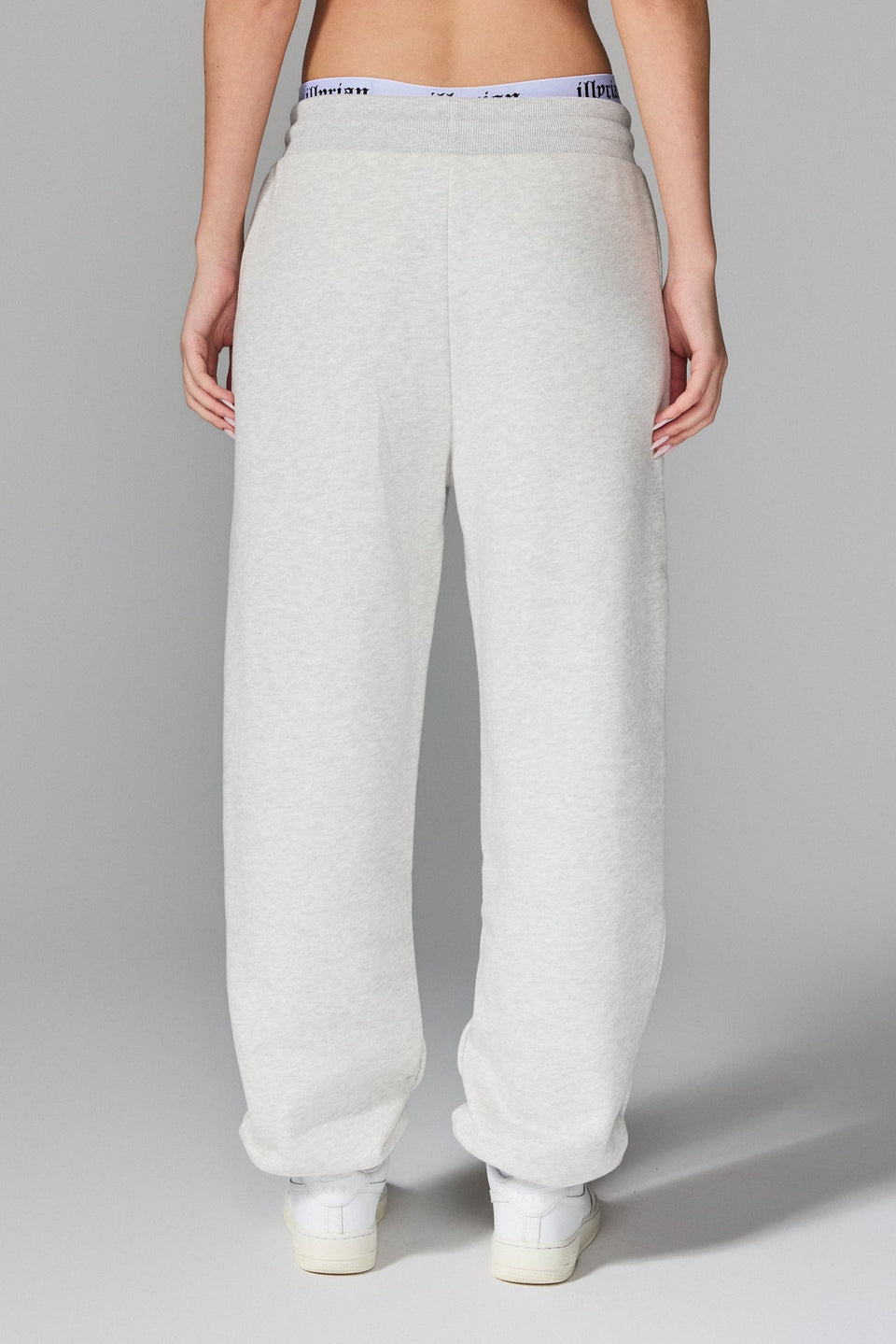 Women's Classical Joggers - Grey Melange