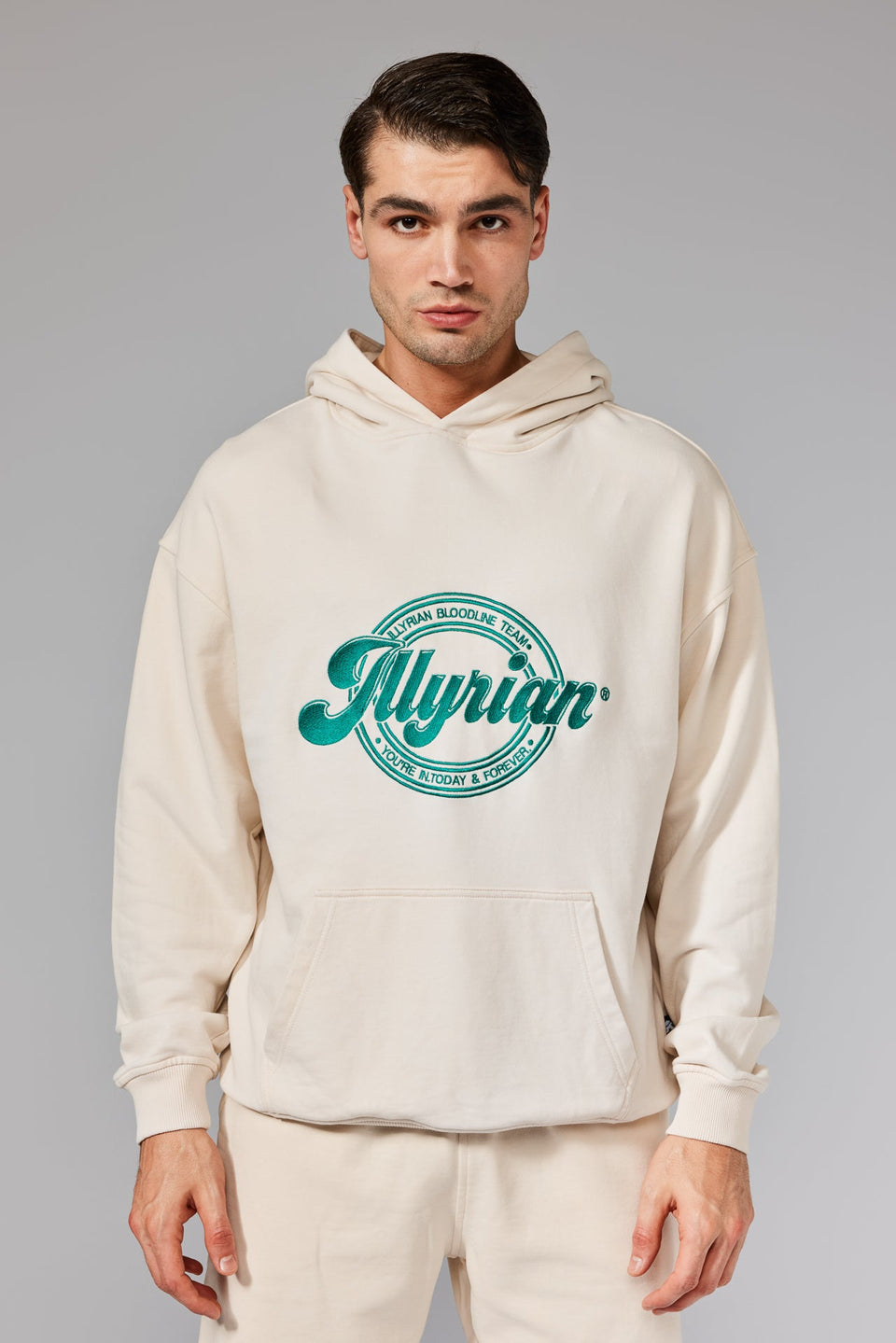 Illyrian Cotton Hoodie - Ecru