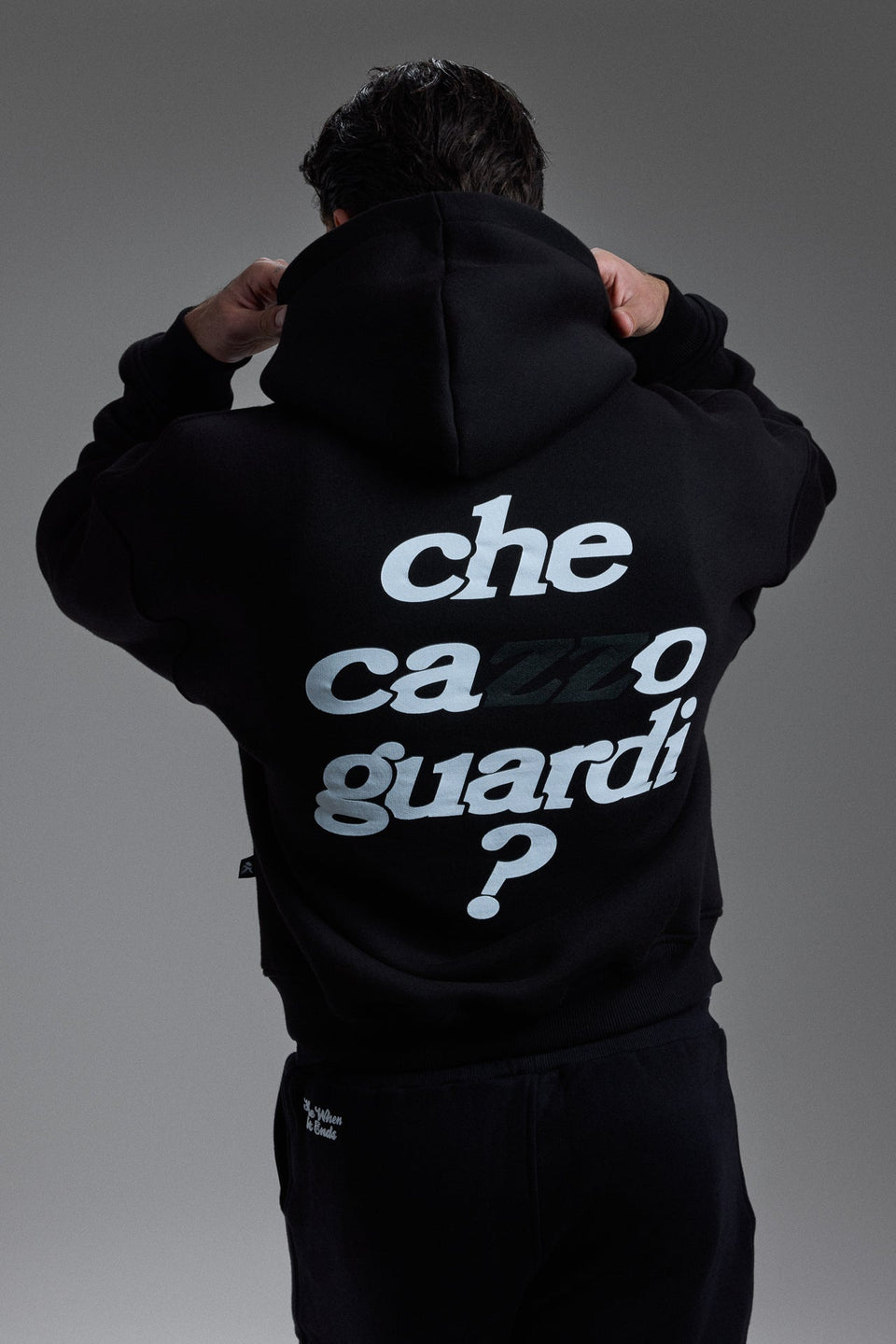 Italian Question Hoodie