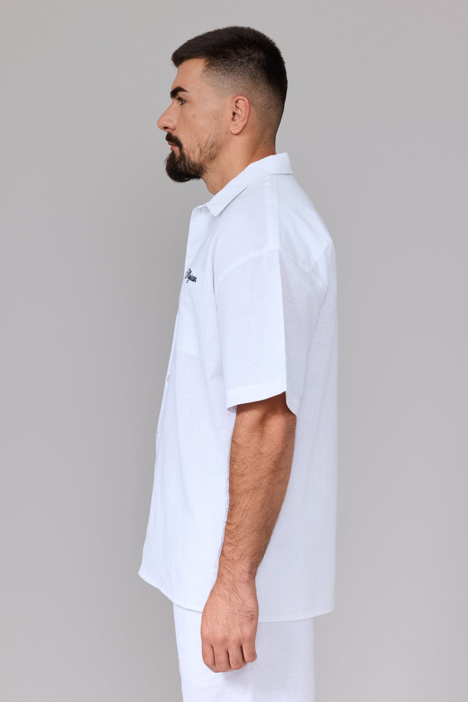 Men’s Linen Shirt - White