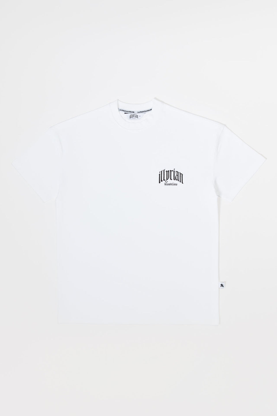 Illyrian Chest Logo Tee - White – Illyrian Bloodline