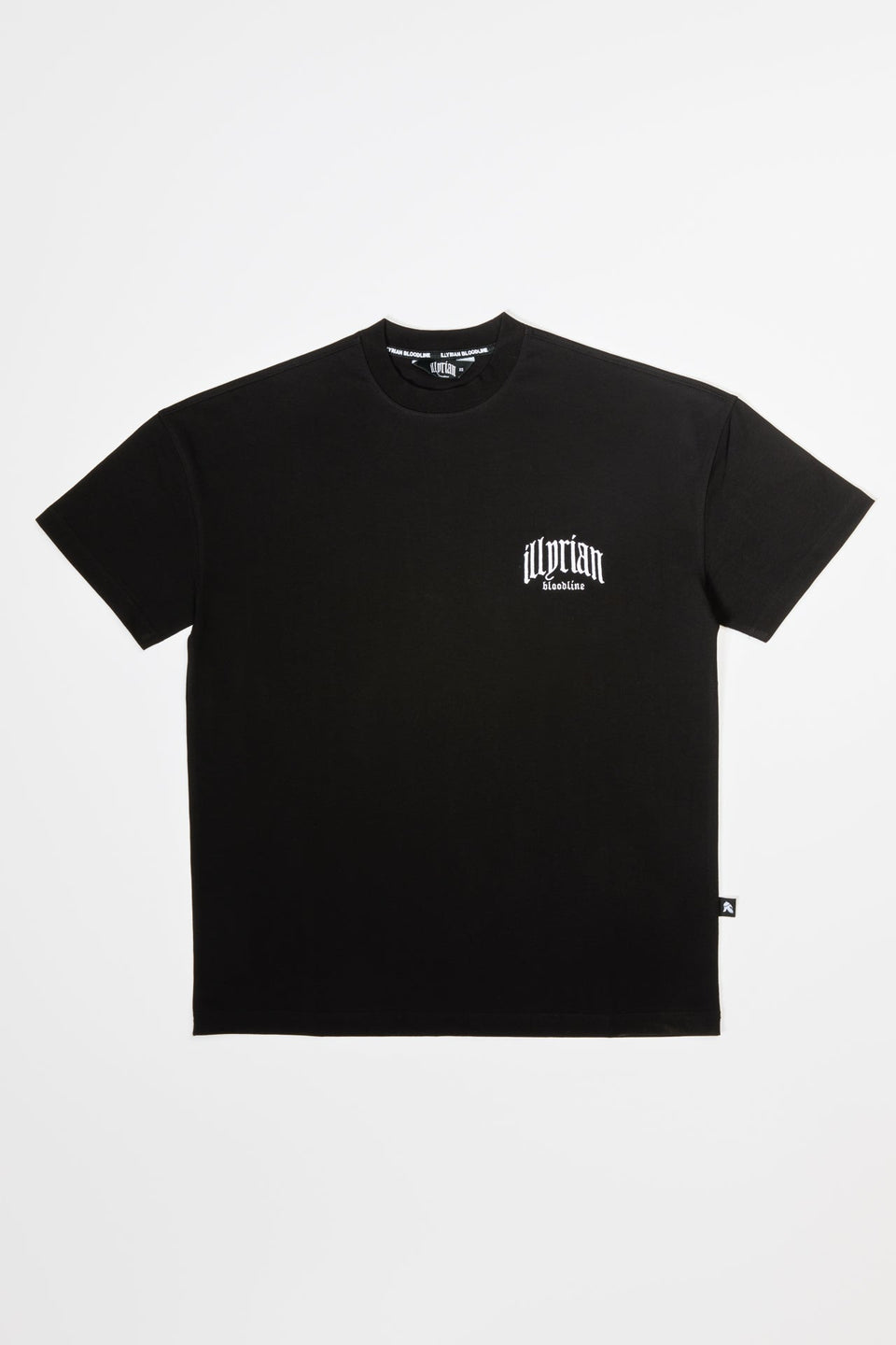 Illyrian Chest Logo Tee - Black