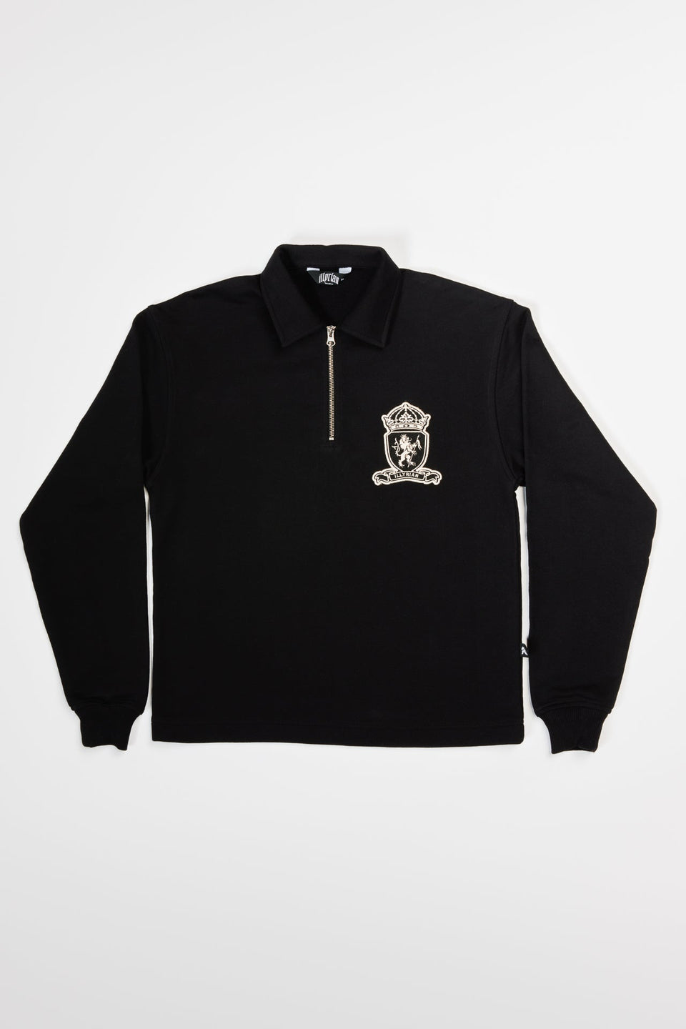 Dardania Half-Zip Sweater - Black