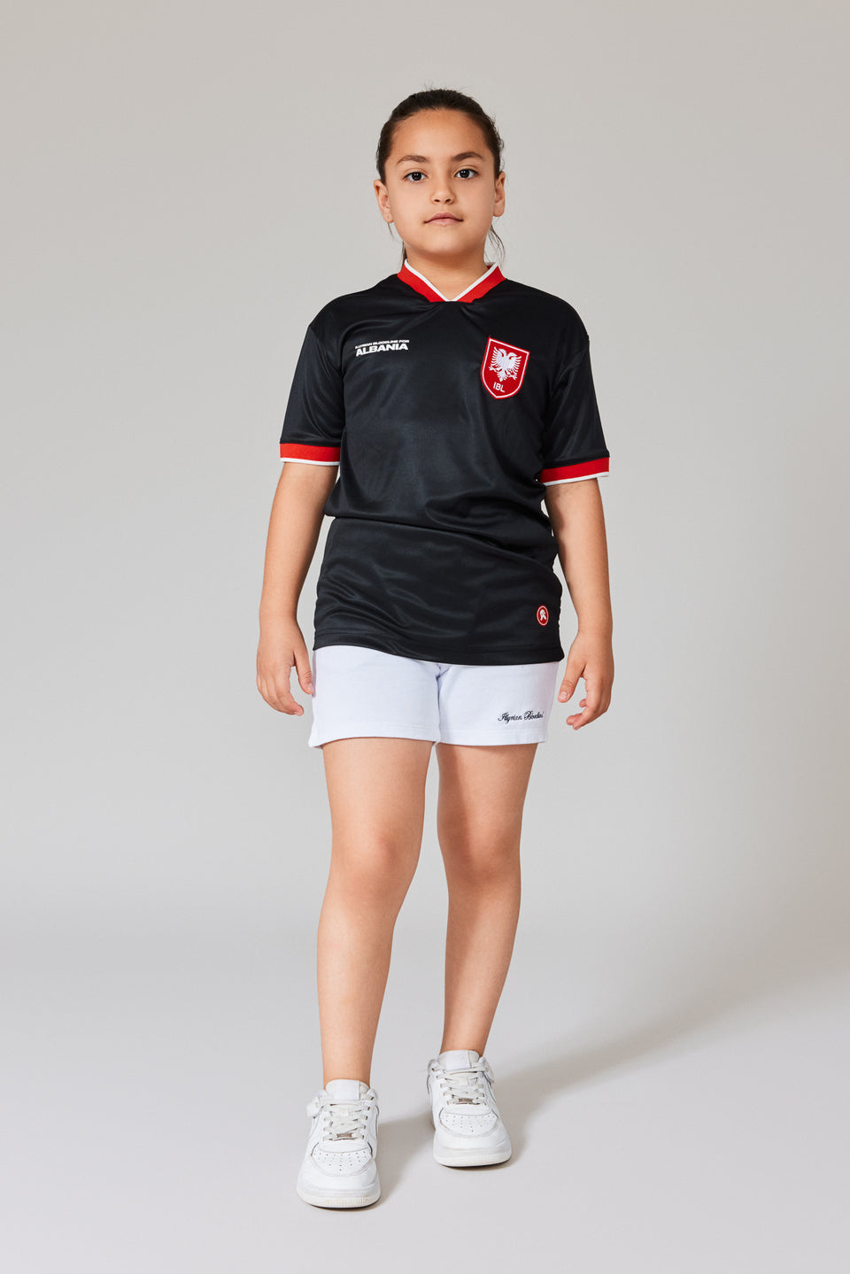 Kids' Albania 2024 Jersey - Black