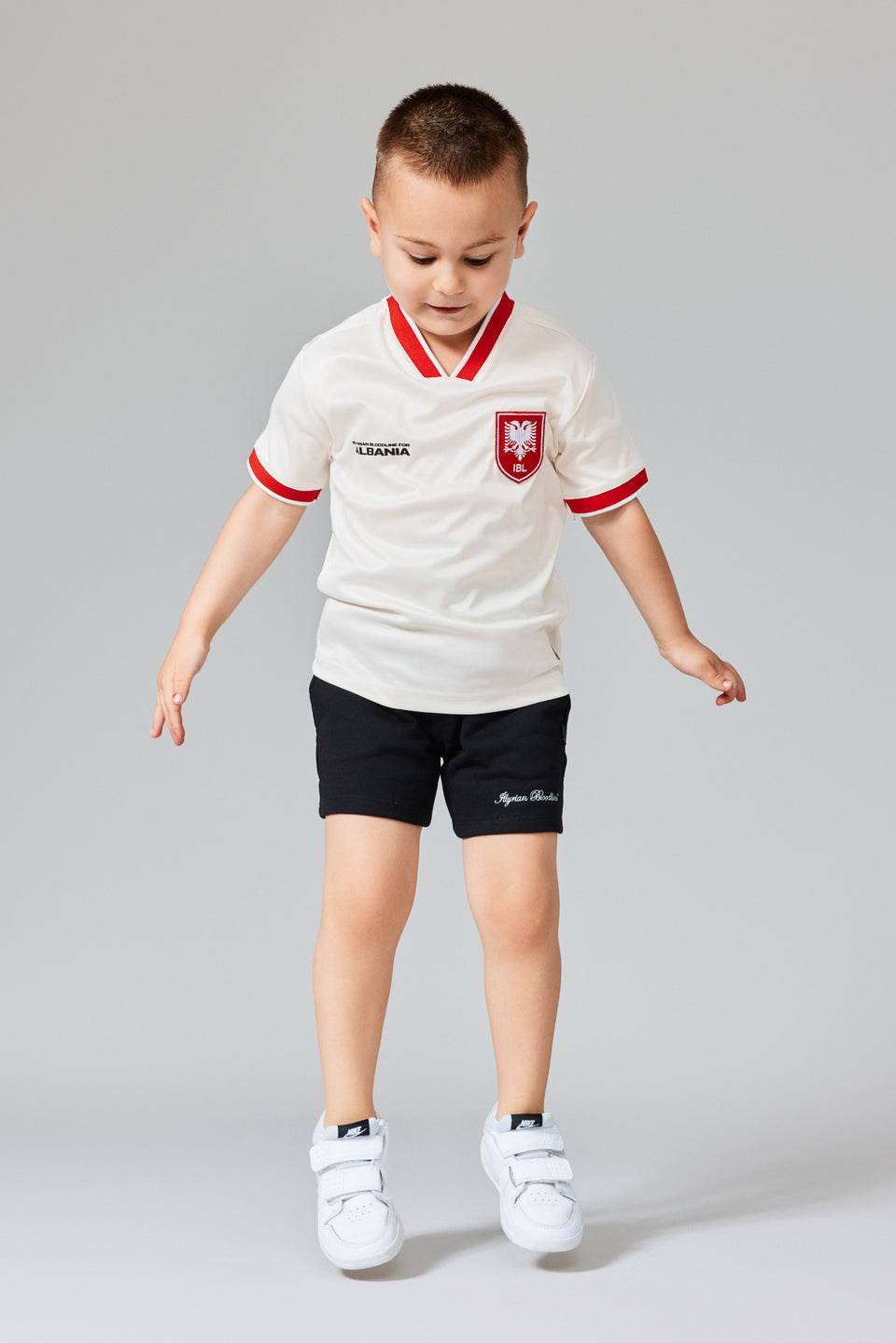 Kids' Albania 2024 Jersey - White