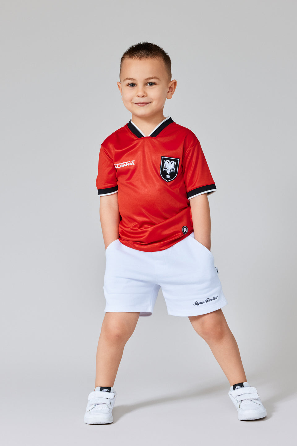 Kids' Albania 2024 Jersey - Red