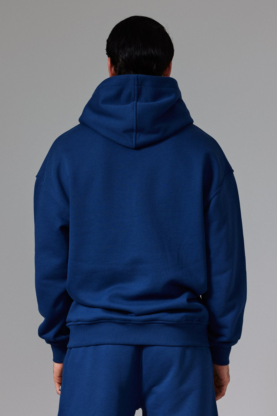 Bloodline Zipped Hoodie - Navy Blue