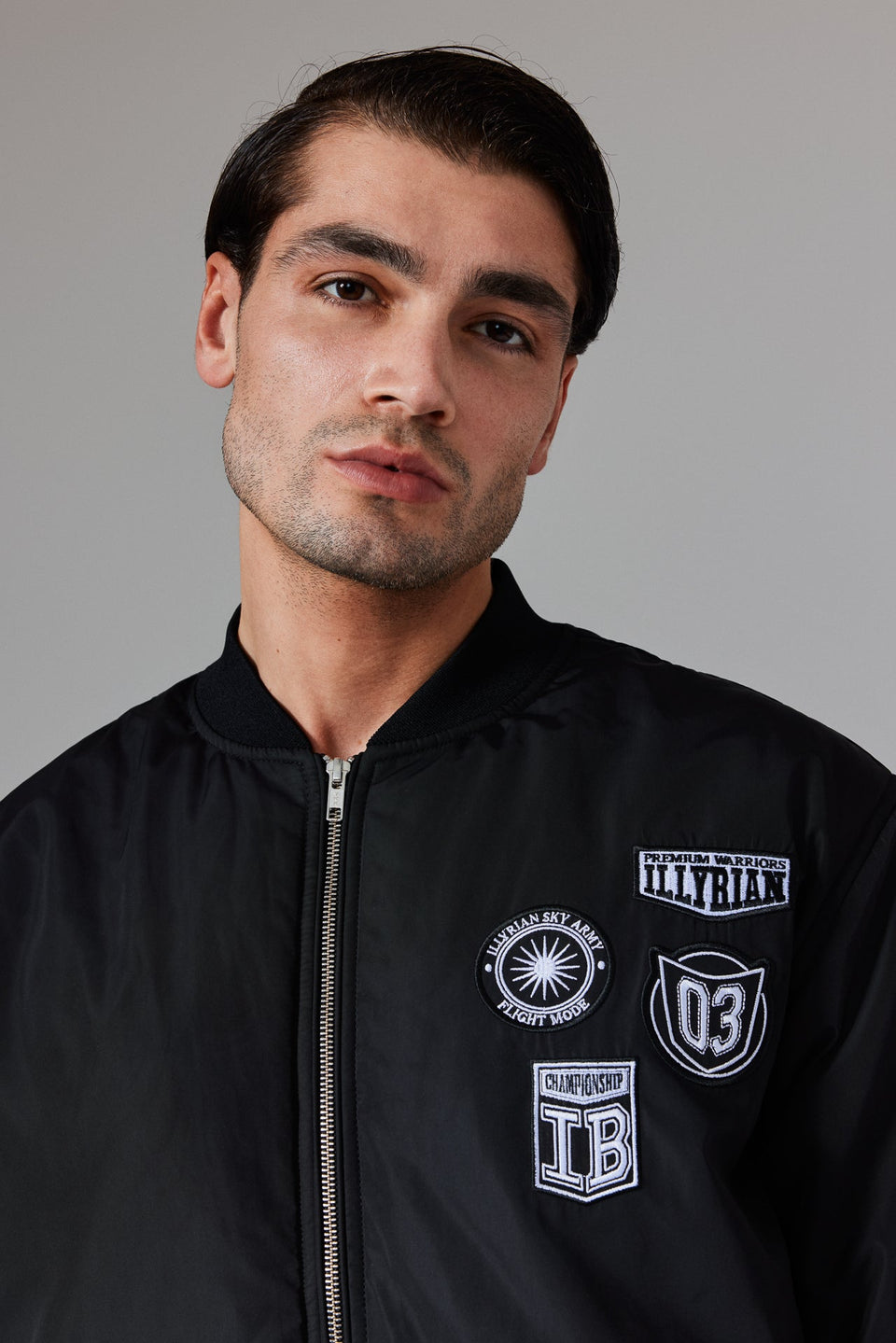 Illyrian 24 Bomber Jacket - Black