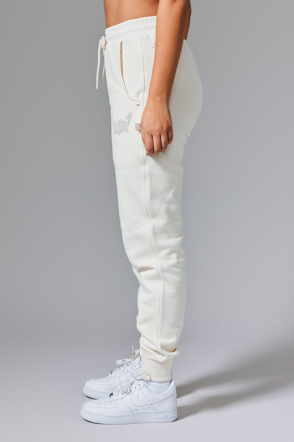 Illyrian Wings Joggers - White