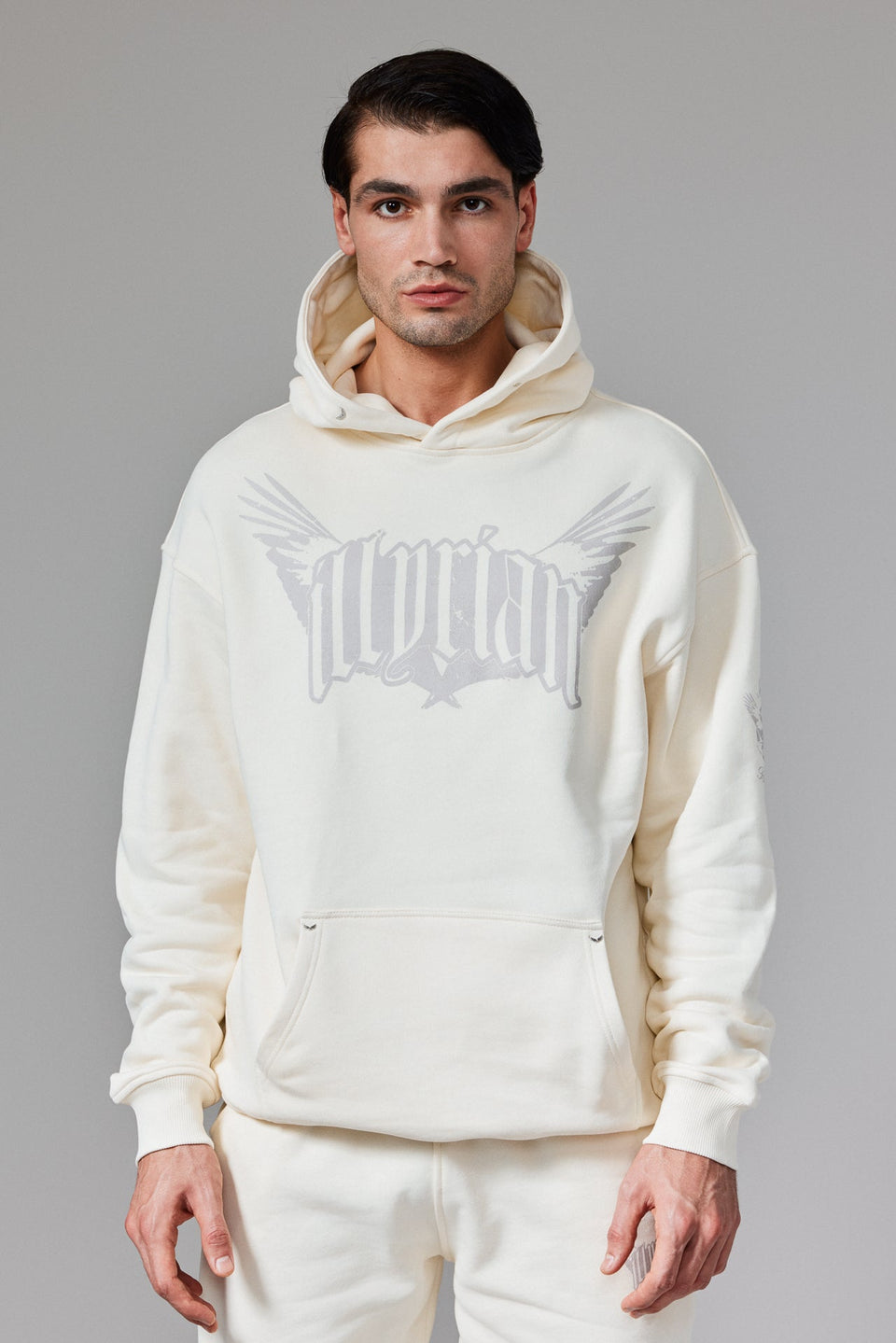 Illyrian Wings Hoodie - White