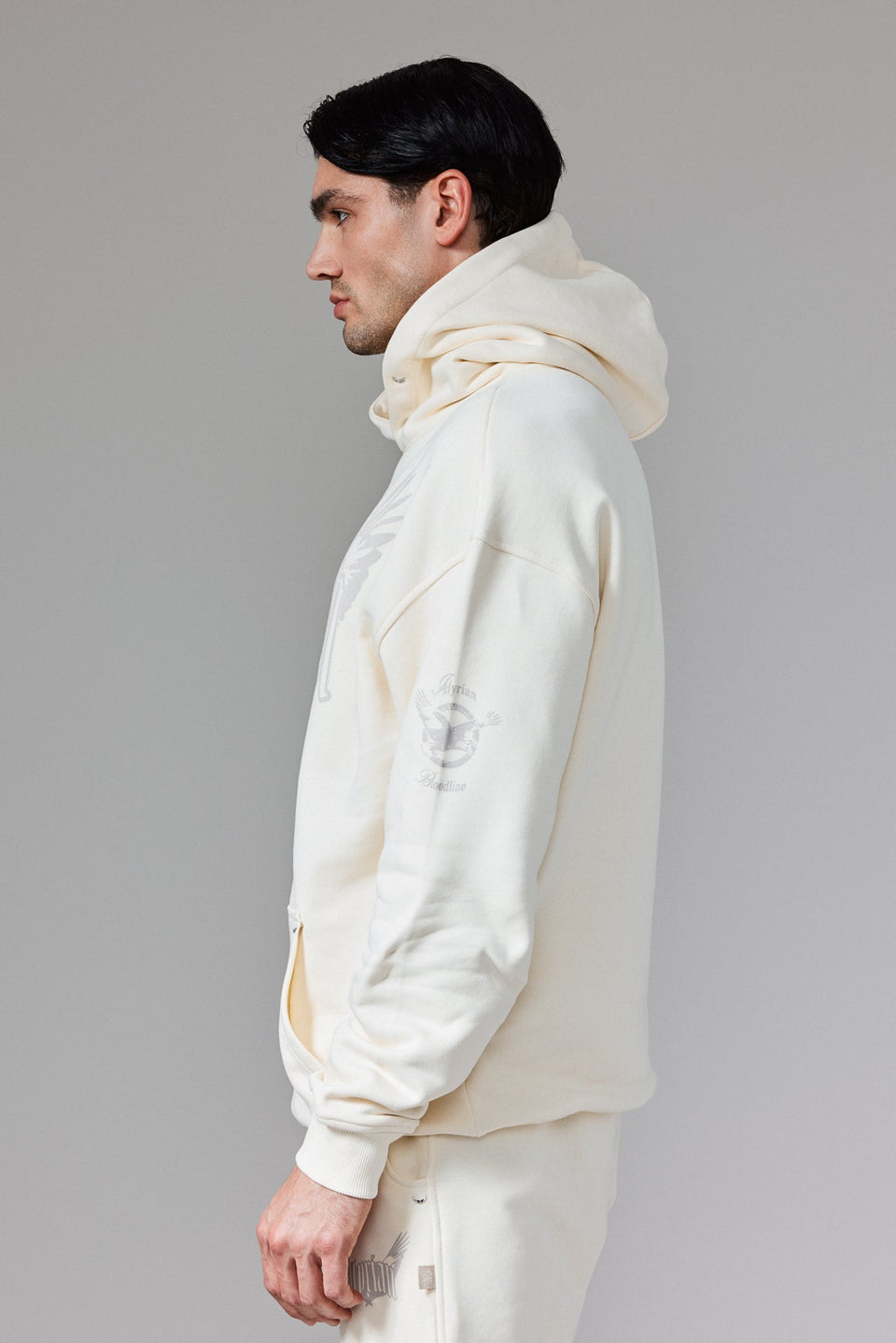 Illyrian Wings Hoodie - White