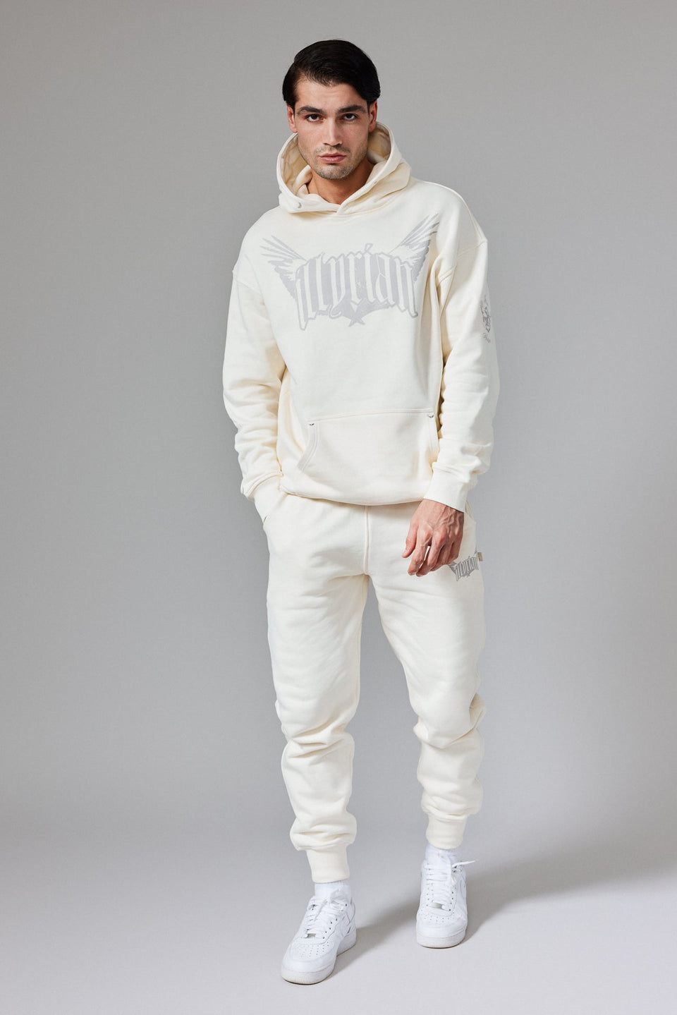 Illyrian Wings Hoodie - White