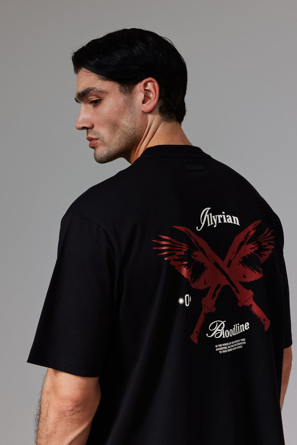 Wings And Swords T-shirt - Black