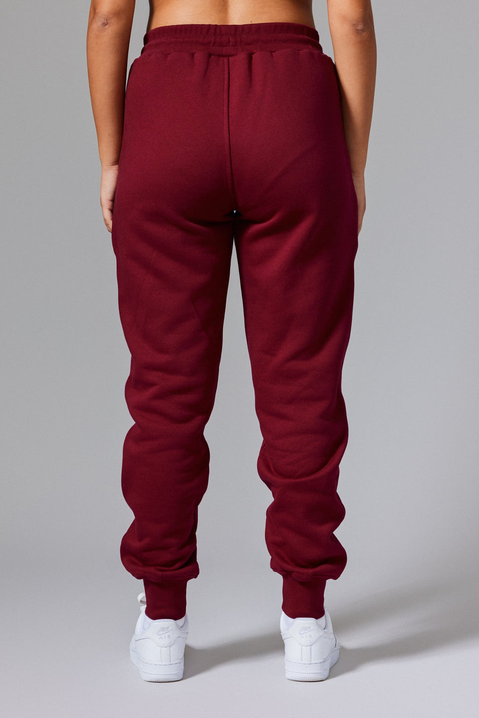 Illyrian Cotton Joggers - Burgundy