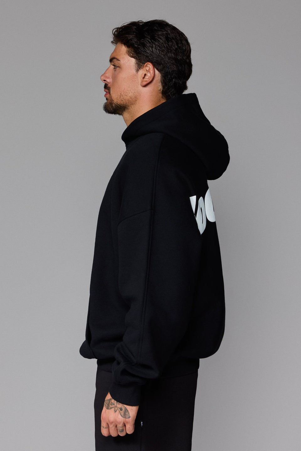Bloodline Back Hoodie - Black
