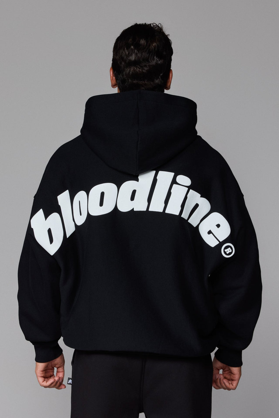 Bloodline Back Hoodie - Black