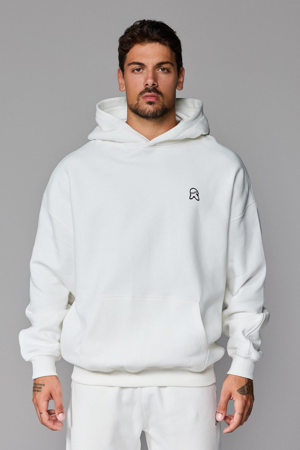 Illyrian Ink Hoodie - White