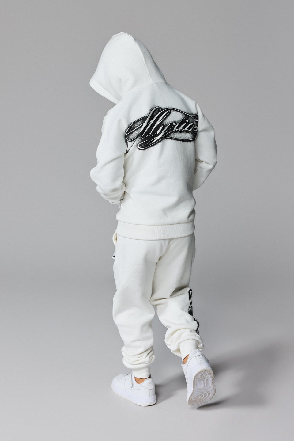 Kids’ Illyrian Ink Hoodie - White