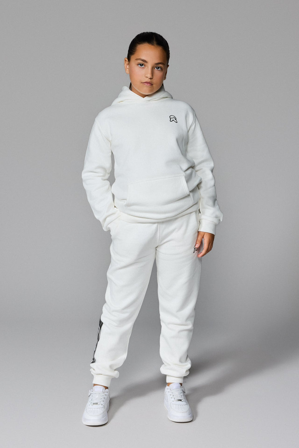 Kids’ Illyrian Ink Hoodie - White