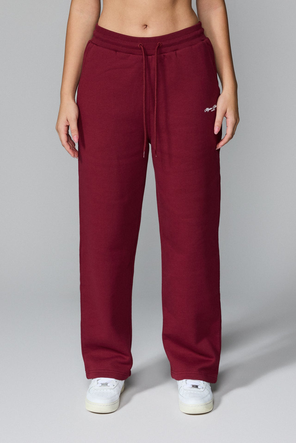 Women's Joggers - Burgundy
