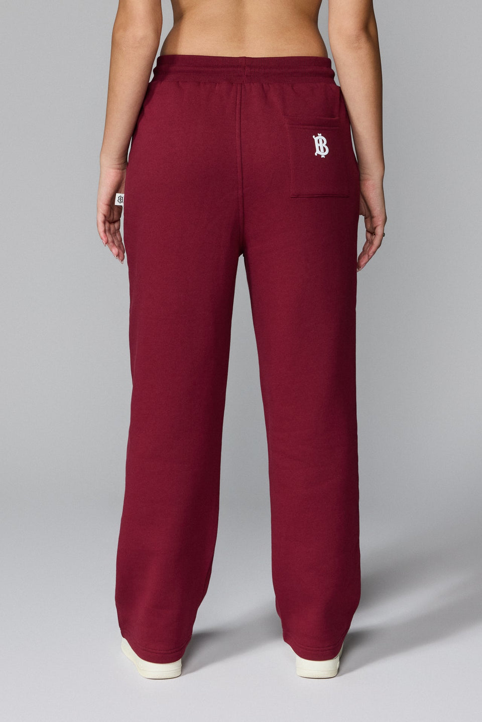 Women's Joggers - Burgundy