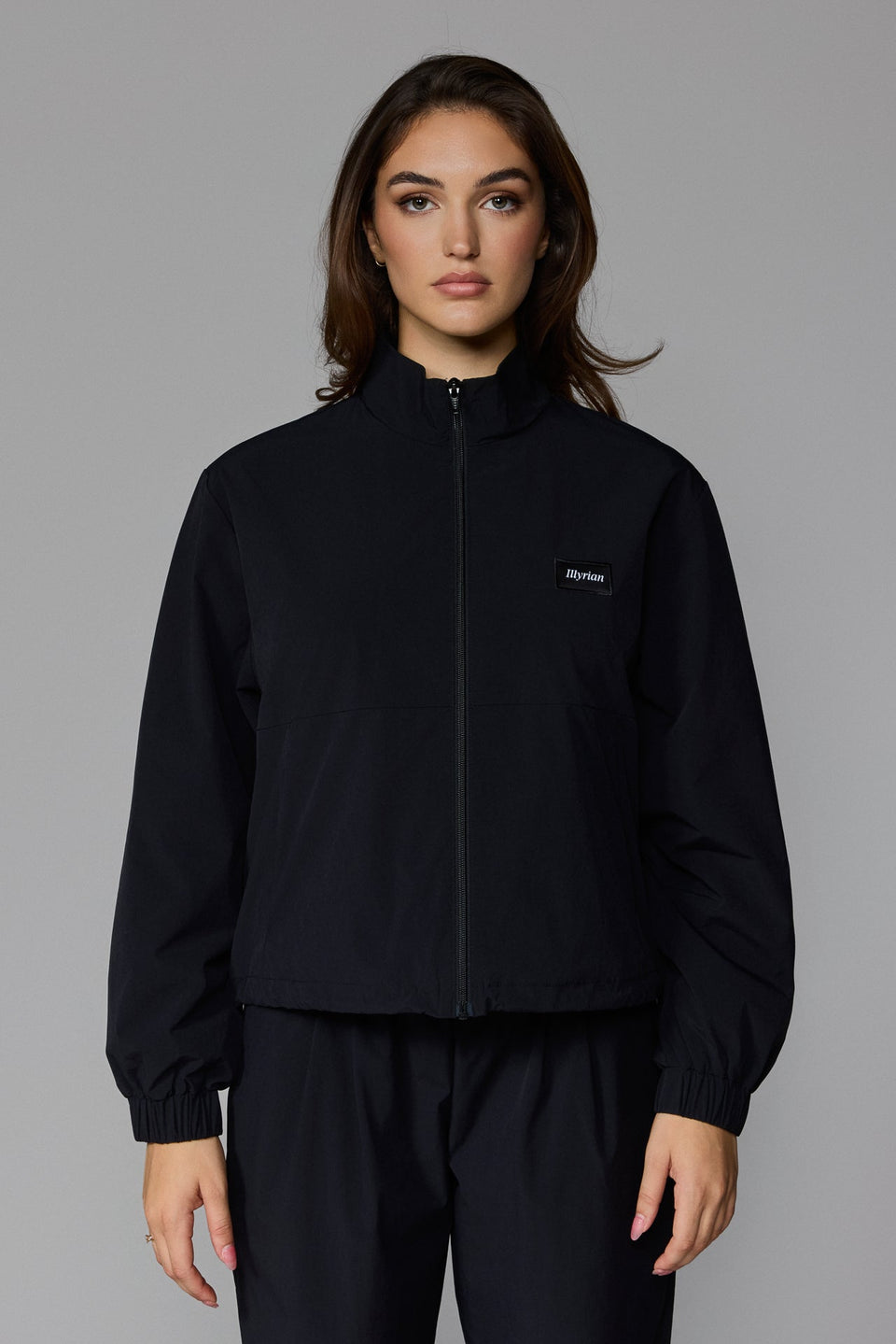 Women's Zipped Jacket - Black