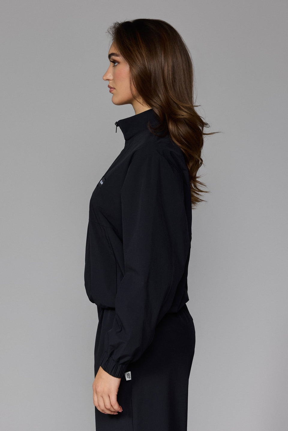 Women's Zipped Jacket - Black