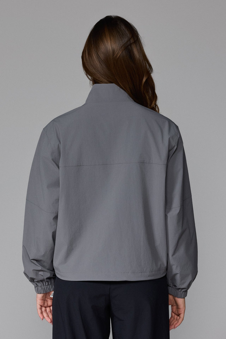 Women's Half Zip Jacket - Grey