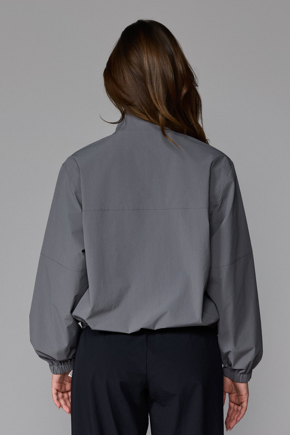 Women's Half Zip Jacket - Grey