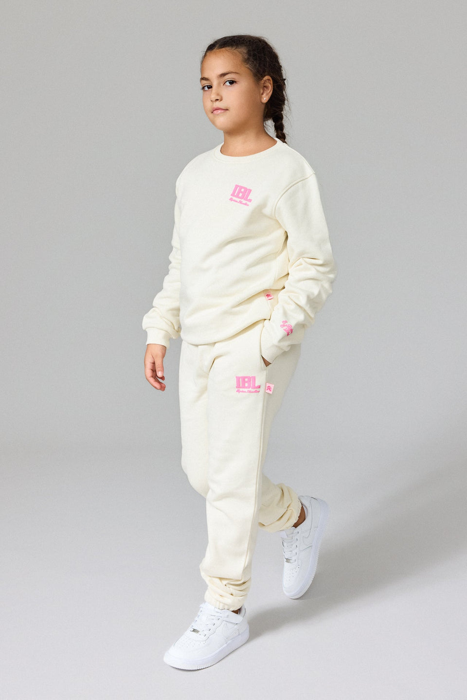 Kids IBL Sweater - White