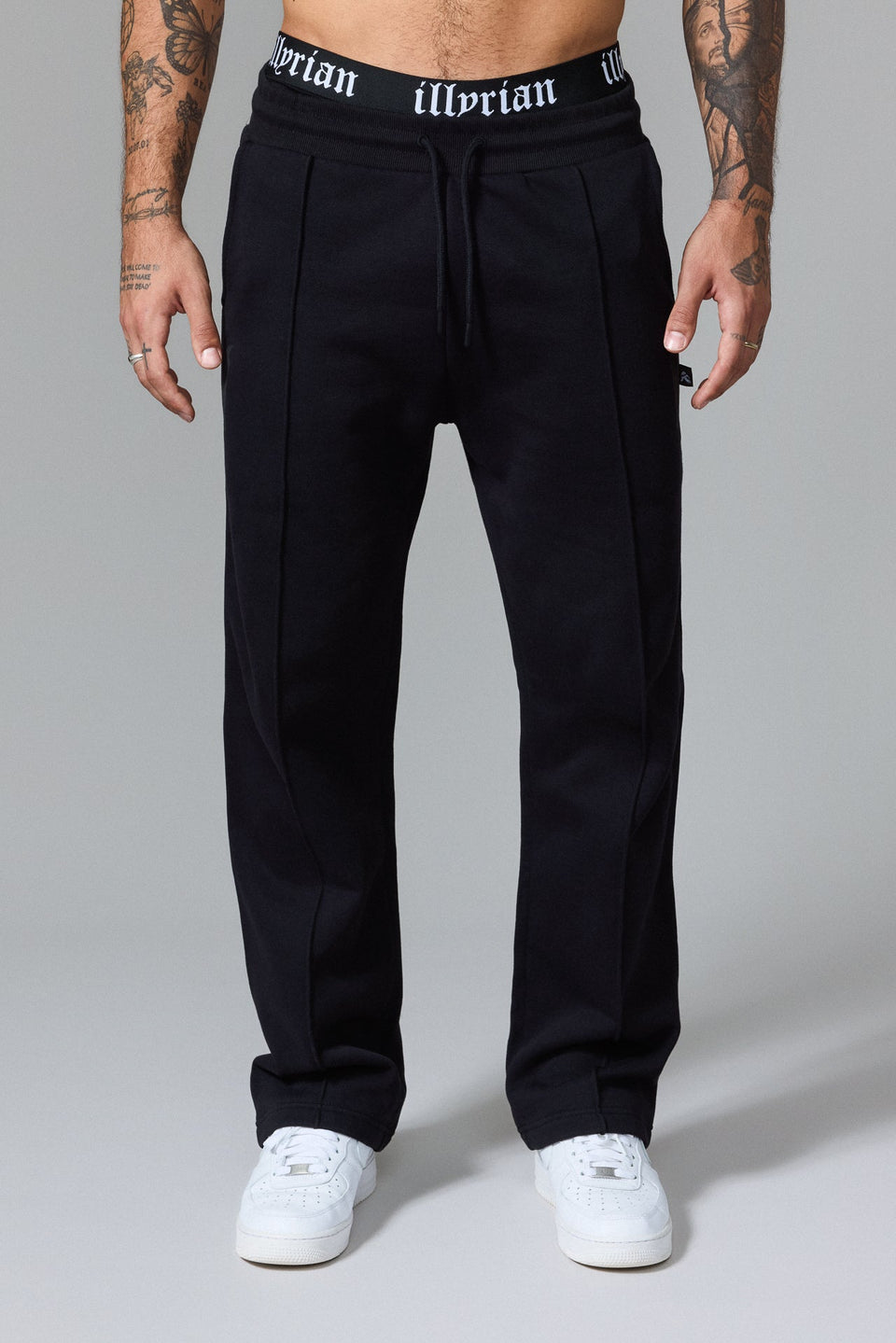 IB Straight Fit Joggers - Black