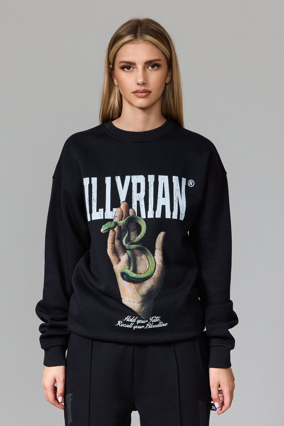 Illyrian Holy Sweater - Black