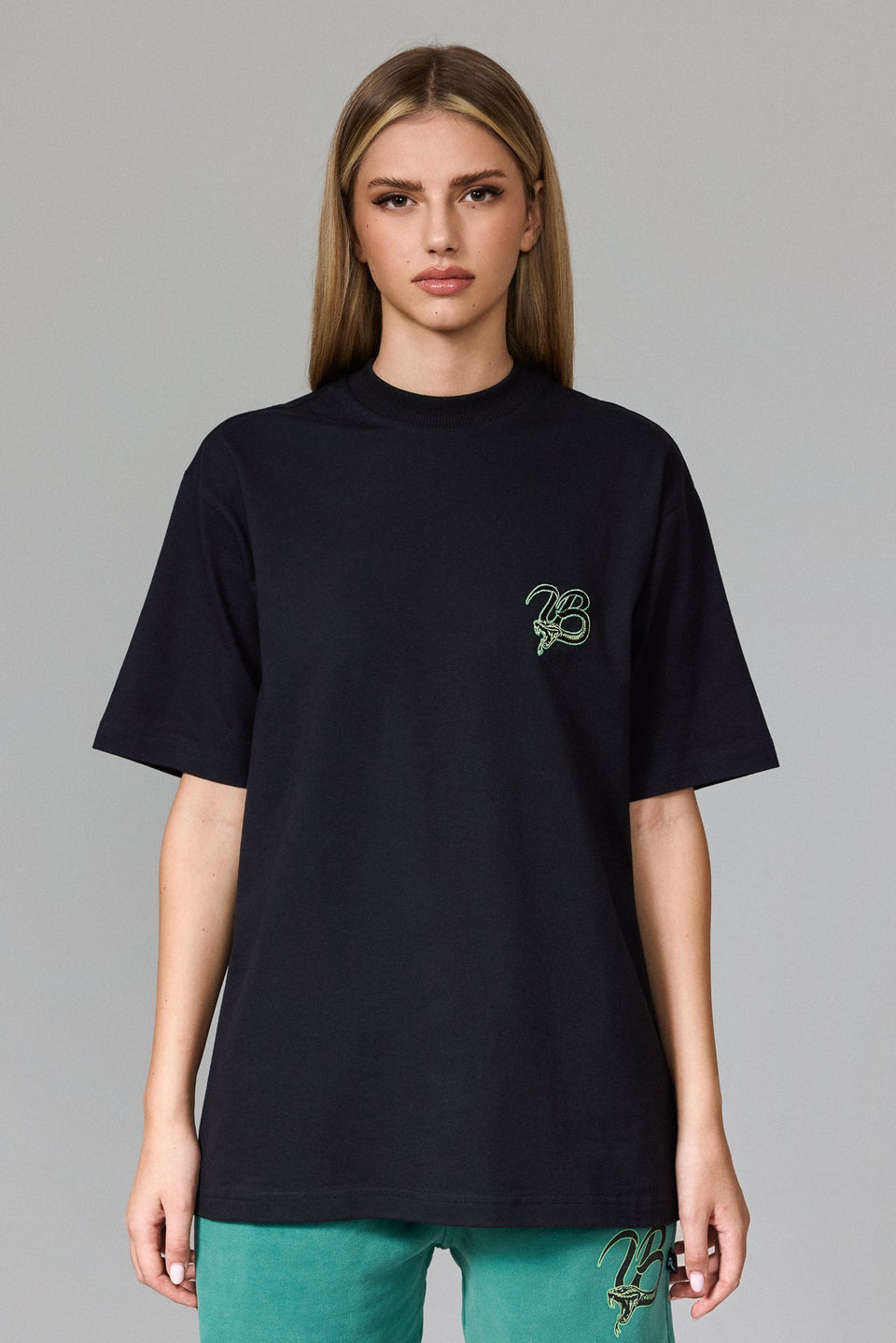 Illyrian Detailed Serpent T-shirt - Black