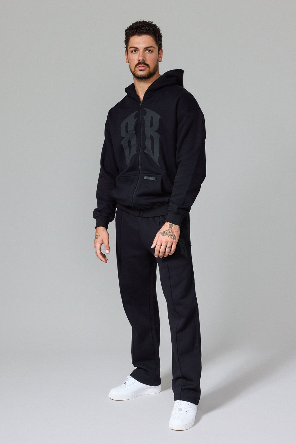 IB Straight Fit Joggers - Black