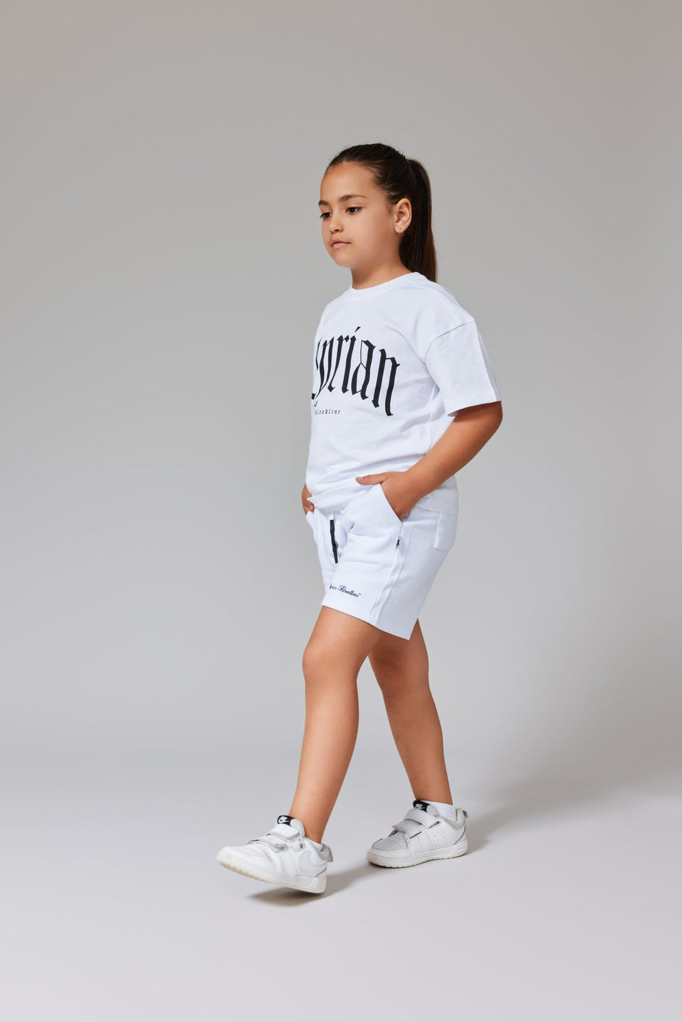 Illyrian Kids Signature Tee - Porcelain White