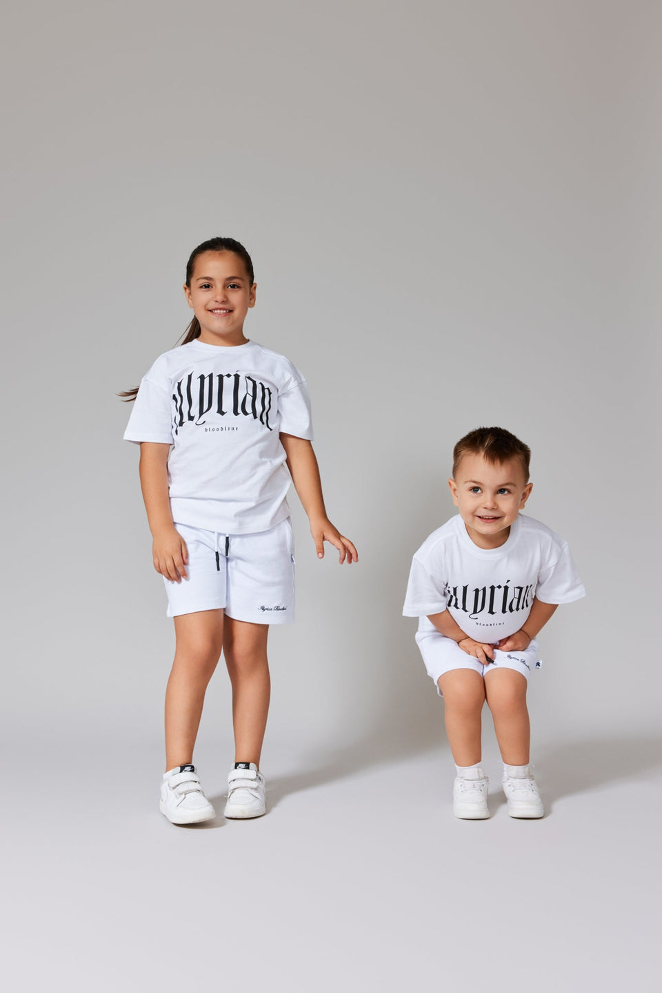 Illyrian Kids Signature Tee - Porcelain White