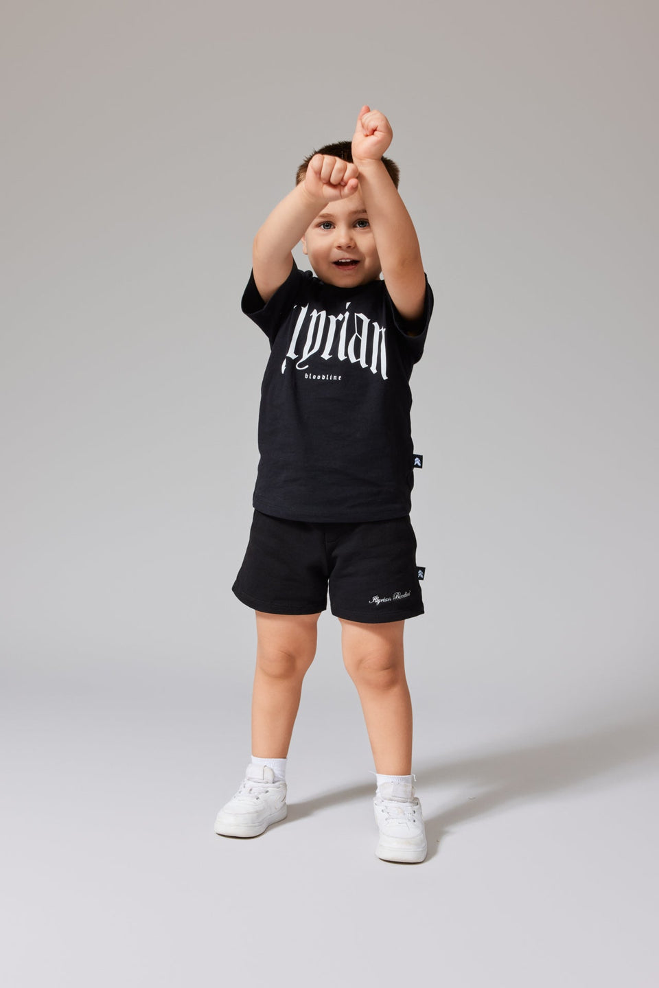 Illyrian Kids Signature Tee - Jet Black