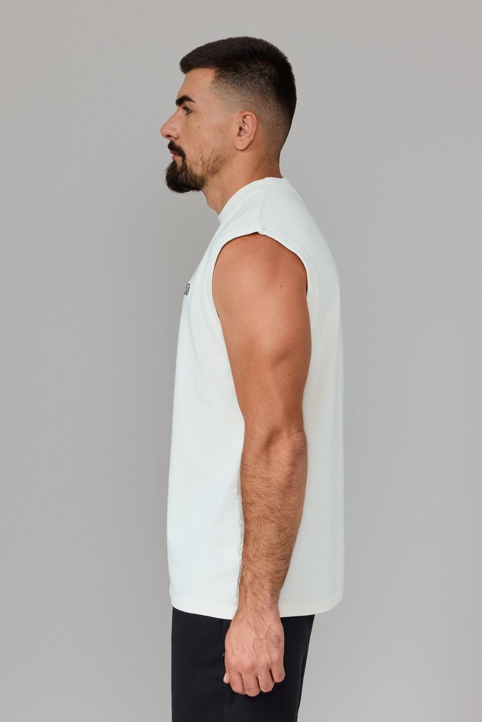 Illyrian TM Tank Top - Cream
