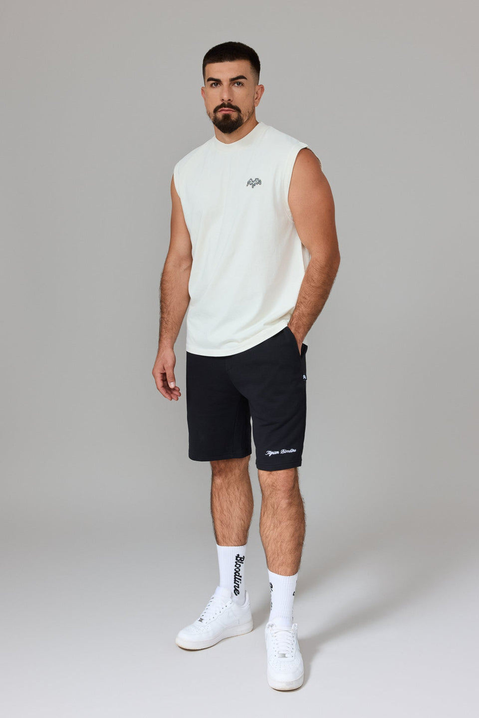 Illyrian TM Tank Top - Cream