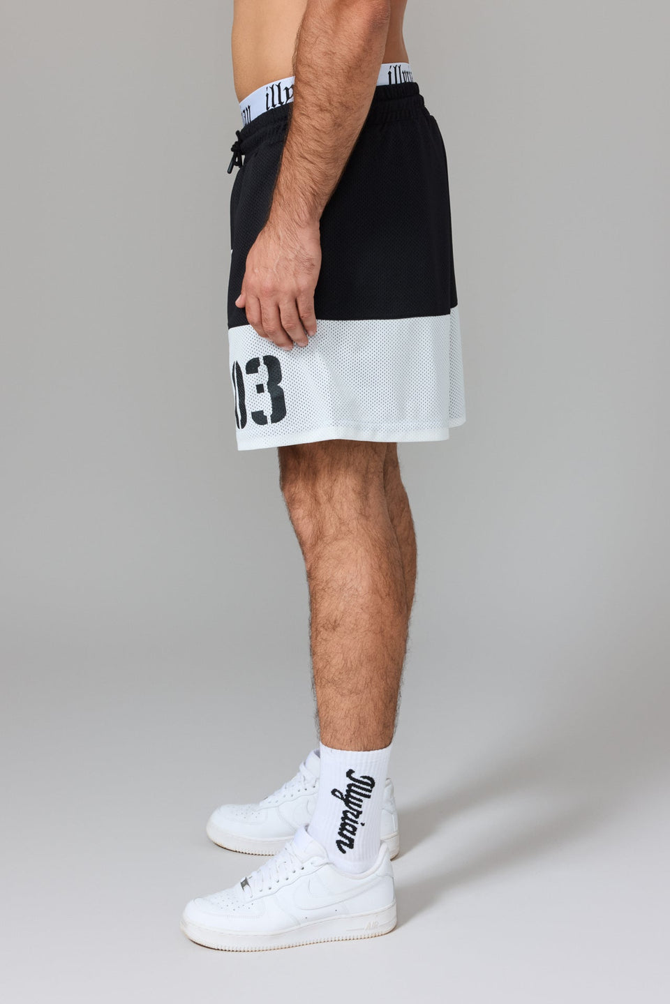 Bloodline Mesh Shorts - Black