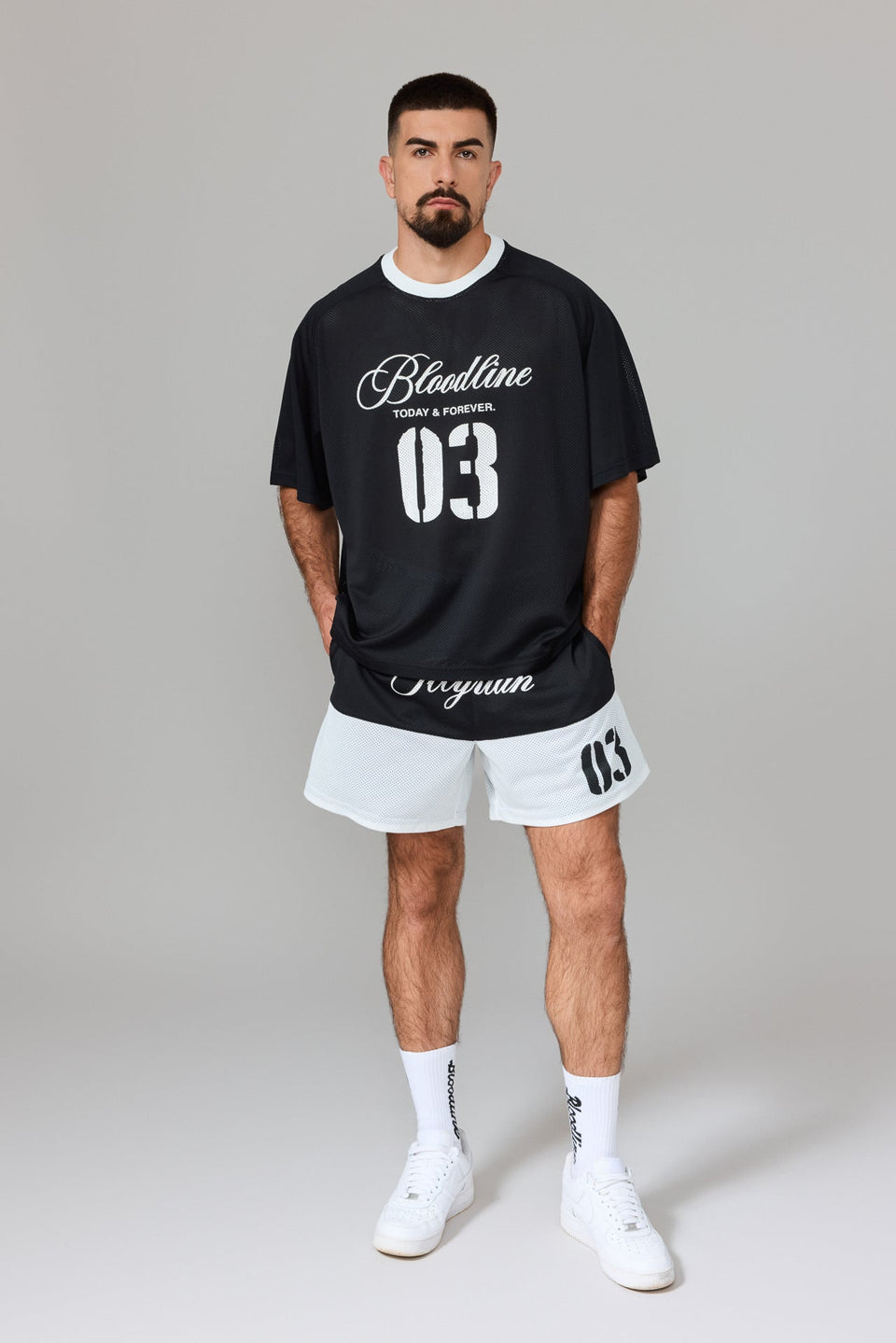 Bloodline Mesh T-shirt - Black