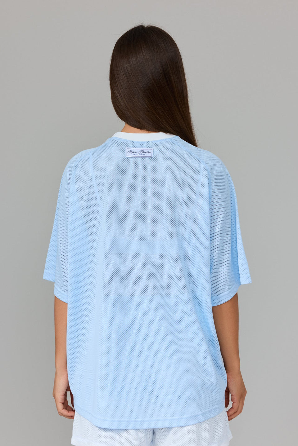 Bloodline Mesh T-shirt - Light Blue
